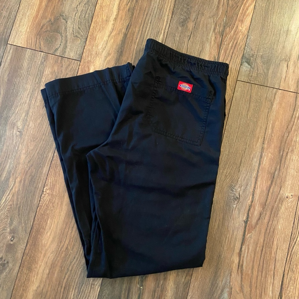 Black dickies scrub pants